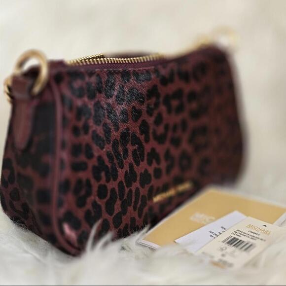 Michael Kors Leopard Print Crossbody Bag - Picture 3 of 6